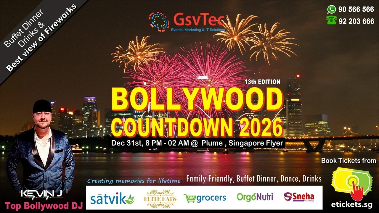 Bollywood Countdown Party 2026